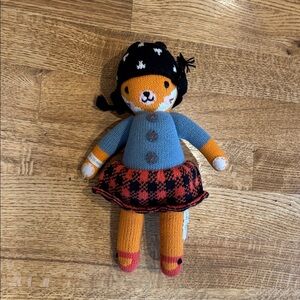 Gently loved handmade Cuddle + Kind Sadie The Fox stuffie